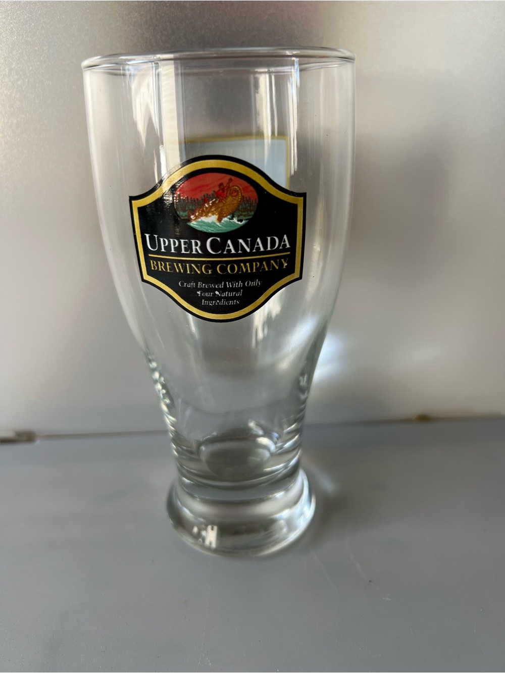 Upper Canada Beer Glasses, Beer Wisdom, Barware Glasses. 16 Ounces